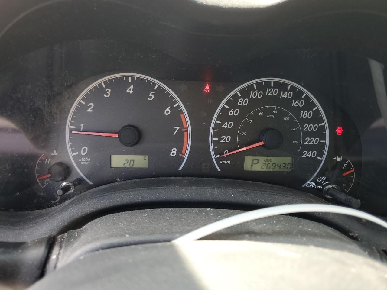 2012 TOYOTA COROLLA