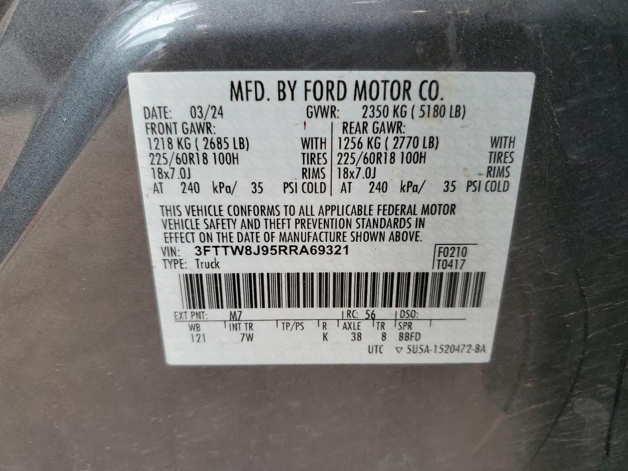 2024 FORD Maverick
