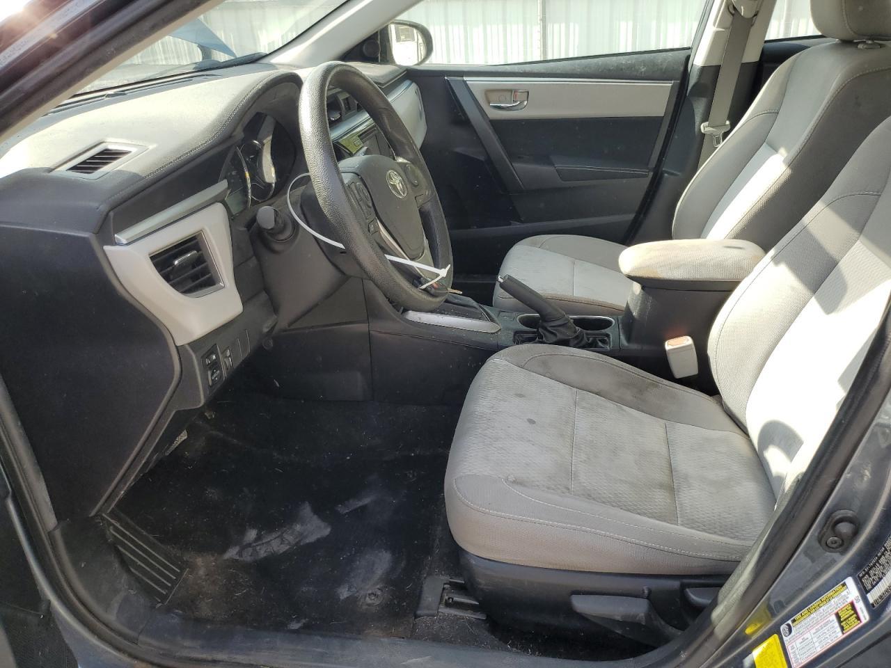 2016 TOYOTA COROLLA