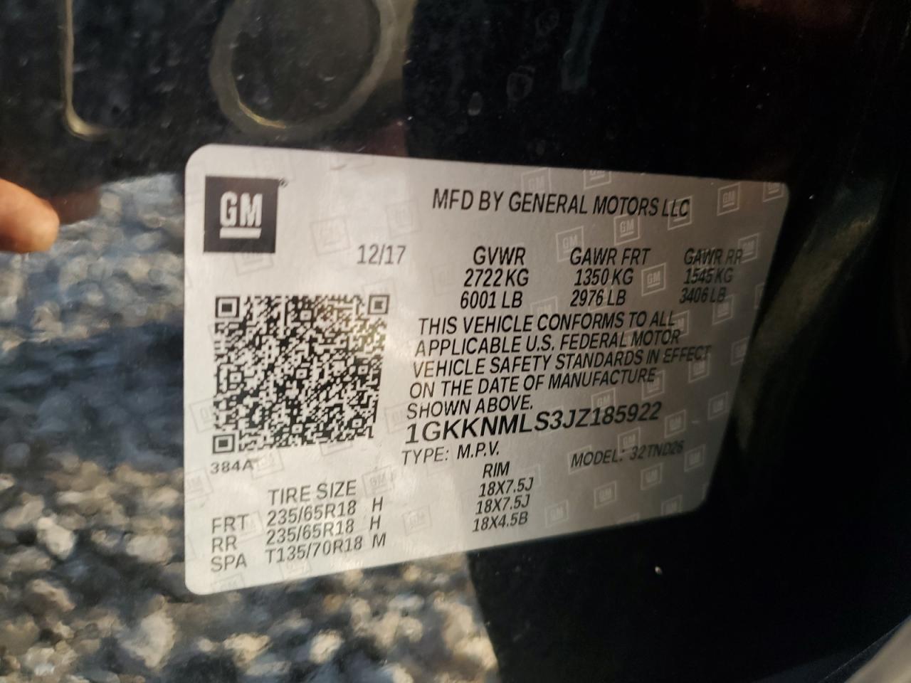 2018 GMC ACADIA