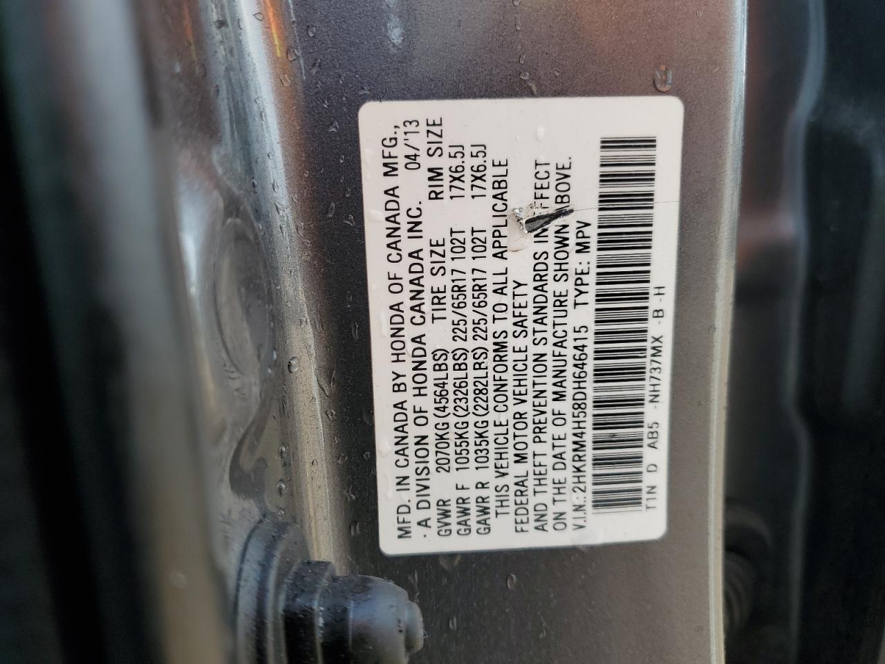 2013 HONDA CR-V
