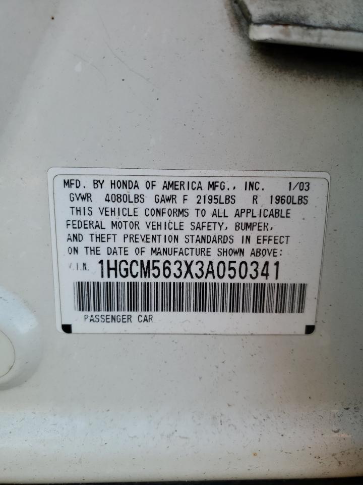 2003 HONDA ACCORD