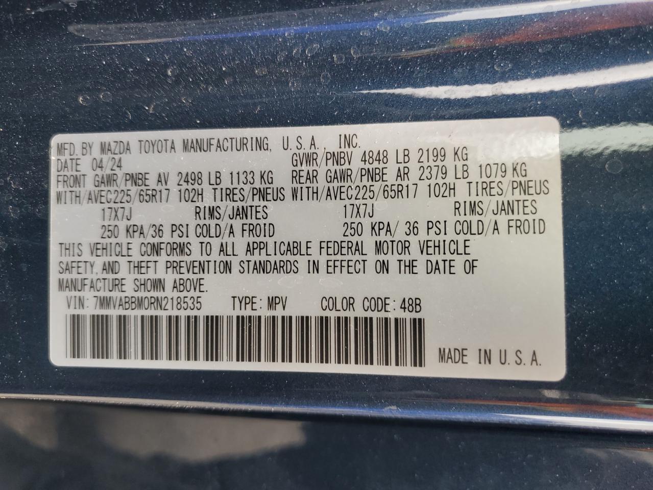 2024 MAZDA CX-50