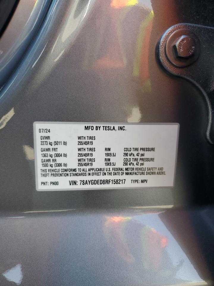 2024 TESLA MODEL Y