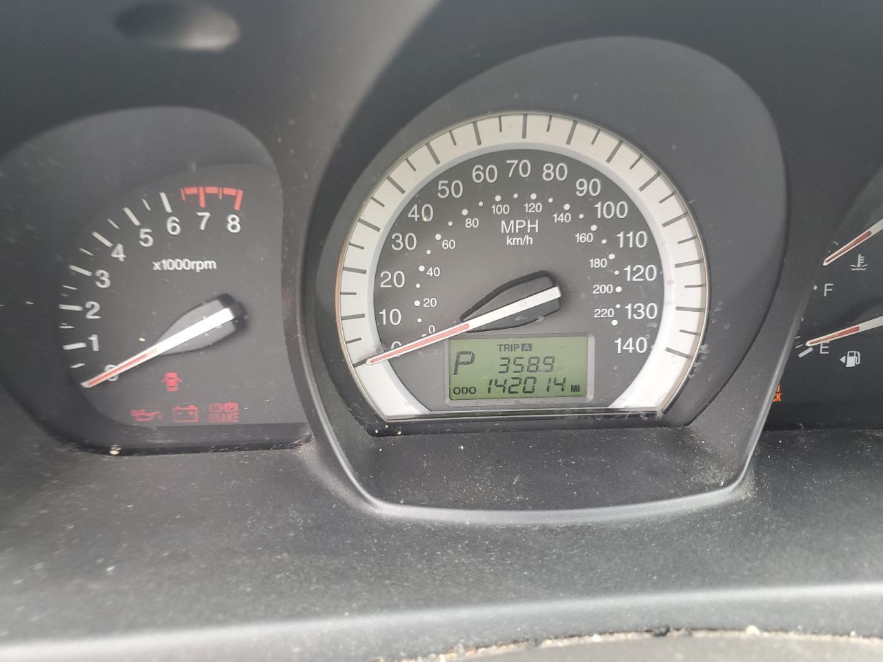2007 KIA Spectra