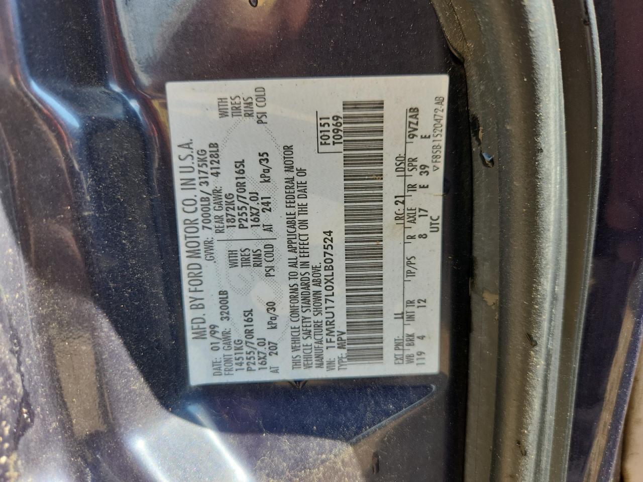 1999 FORD Expedition