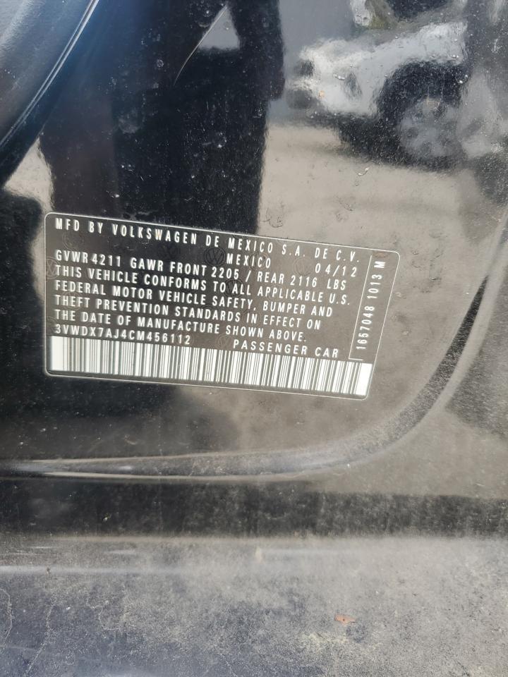 2012 VOLKSWAGEN JETTA