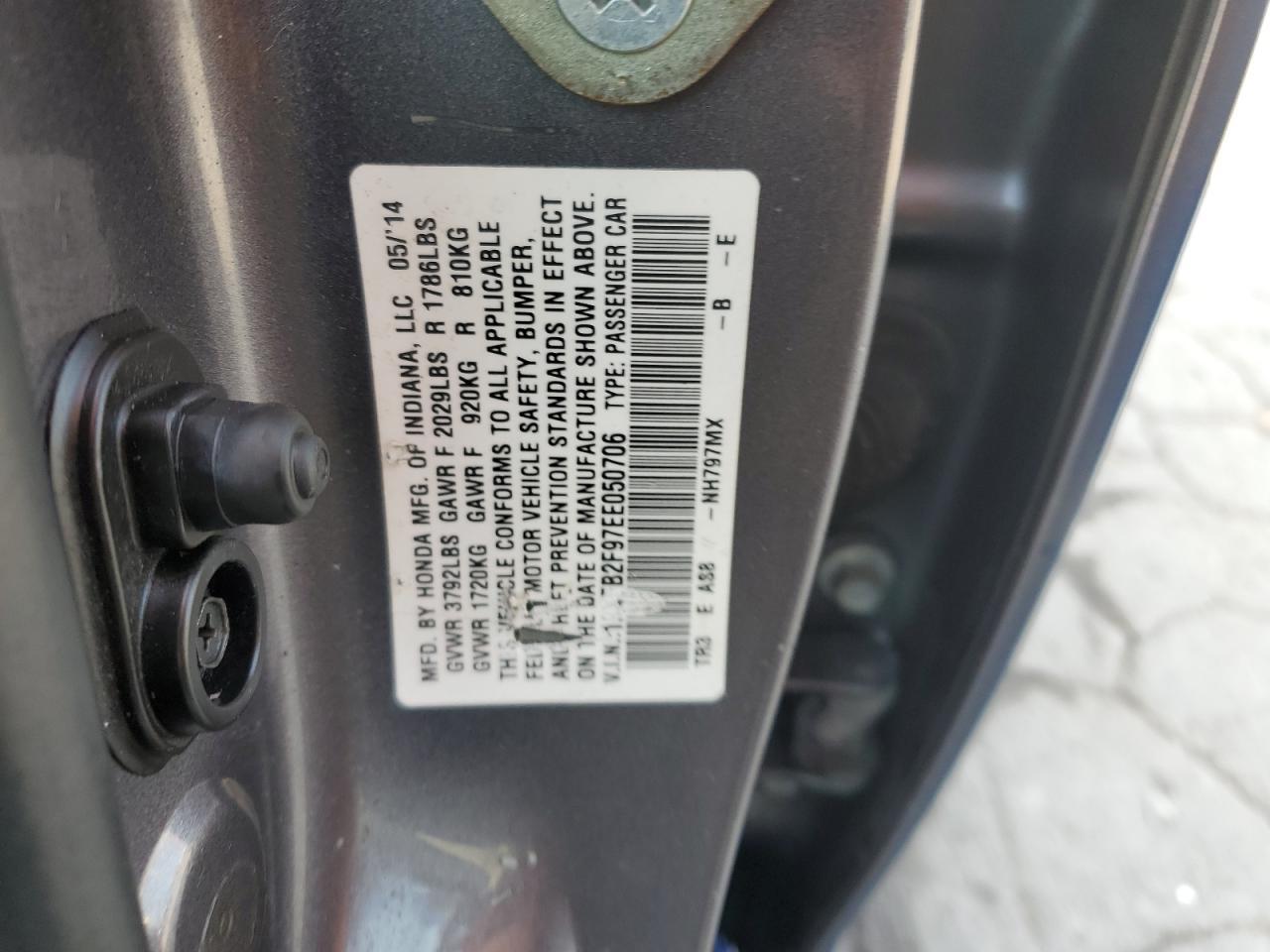 2014 HONDA CIVIC
