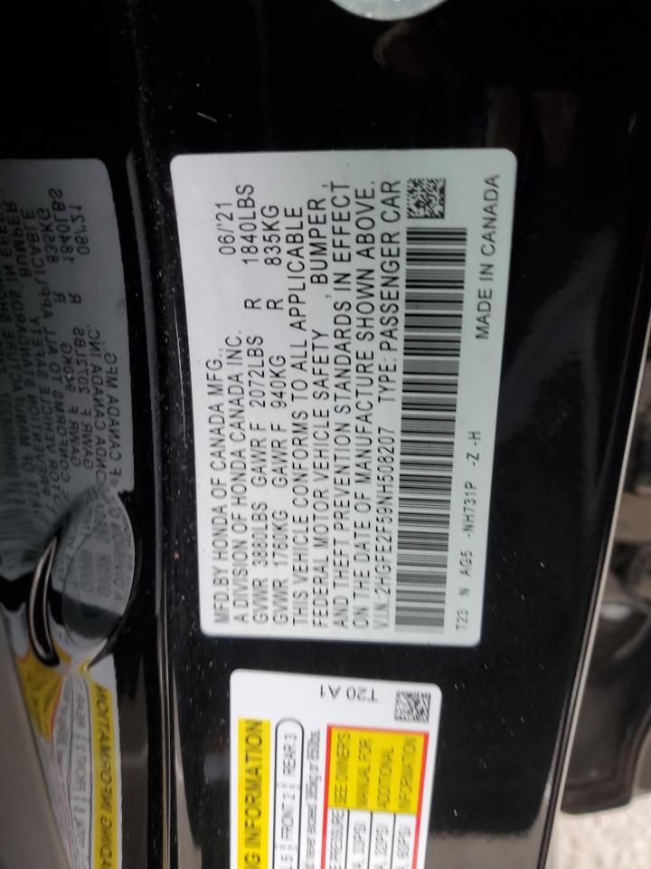 2022 HONDA CIVIC