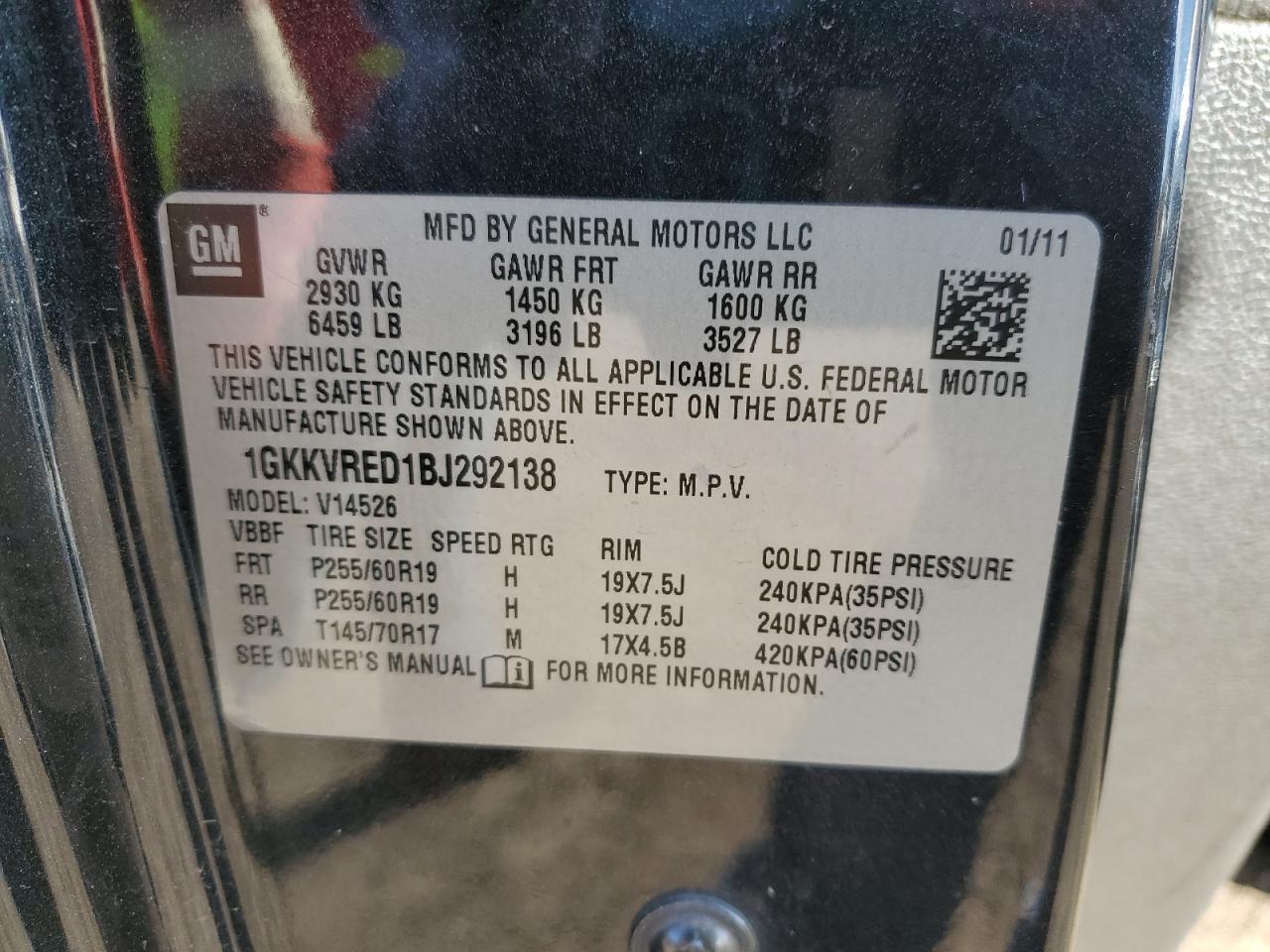 2011 GMC ACADIA