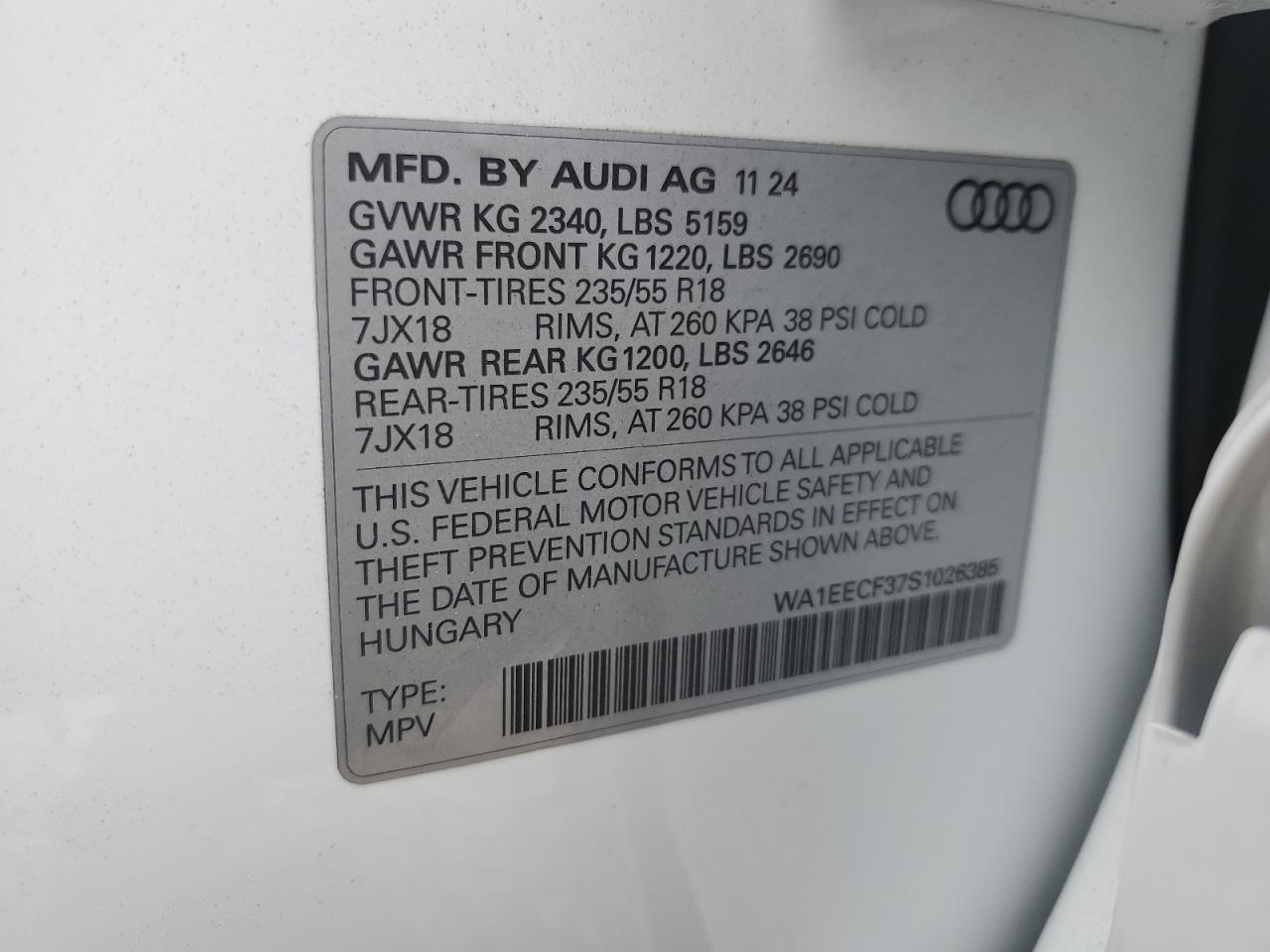 2025 AUDI Q3