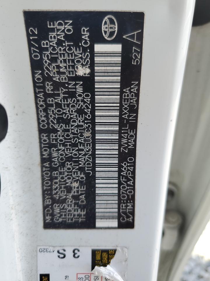 2012 TOYOTA PRIUS V