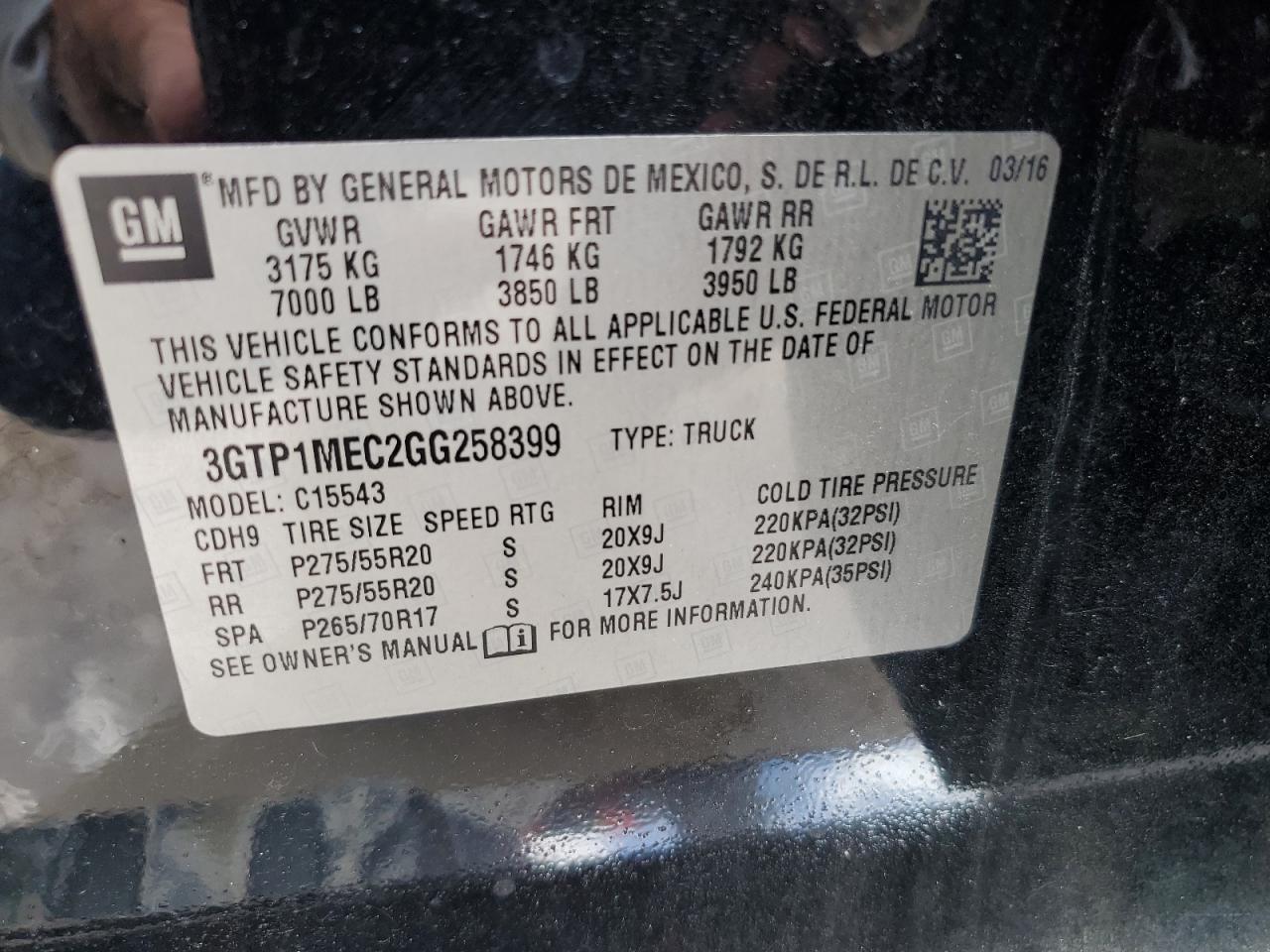 2016 GMC Sierra