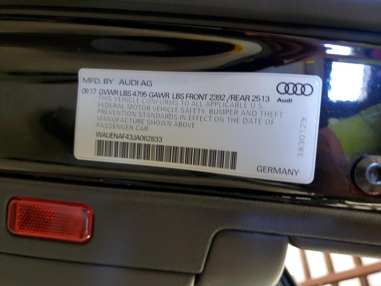 2018 AUDI A4