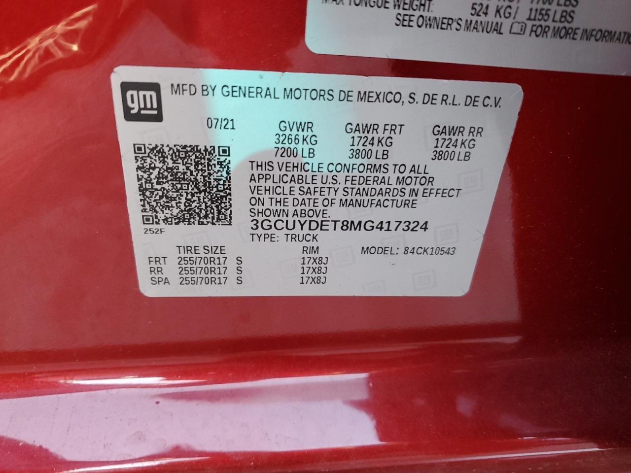 2021 CHEVROLET Silverado