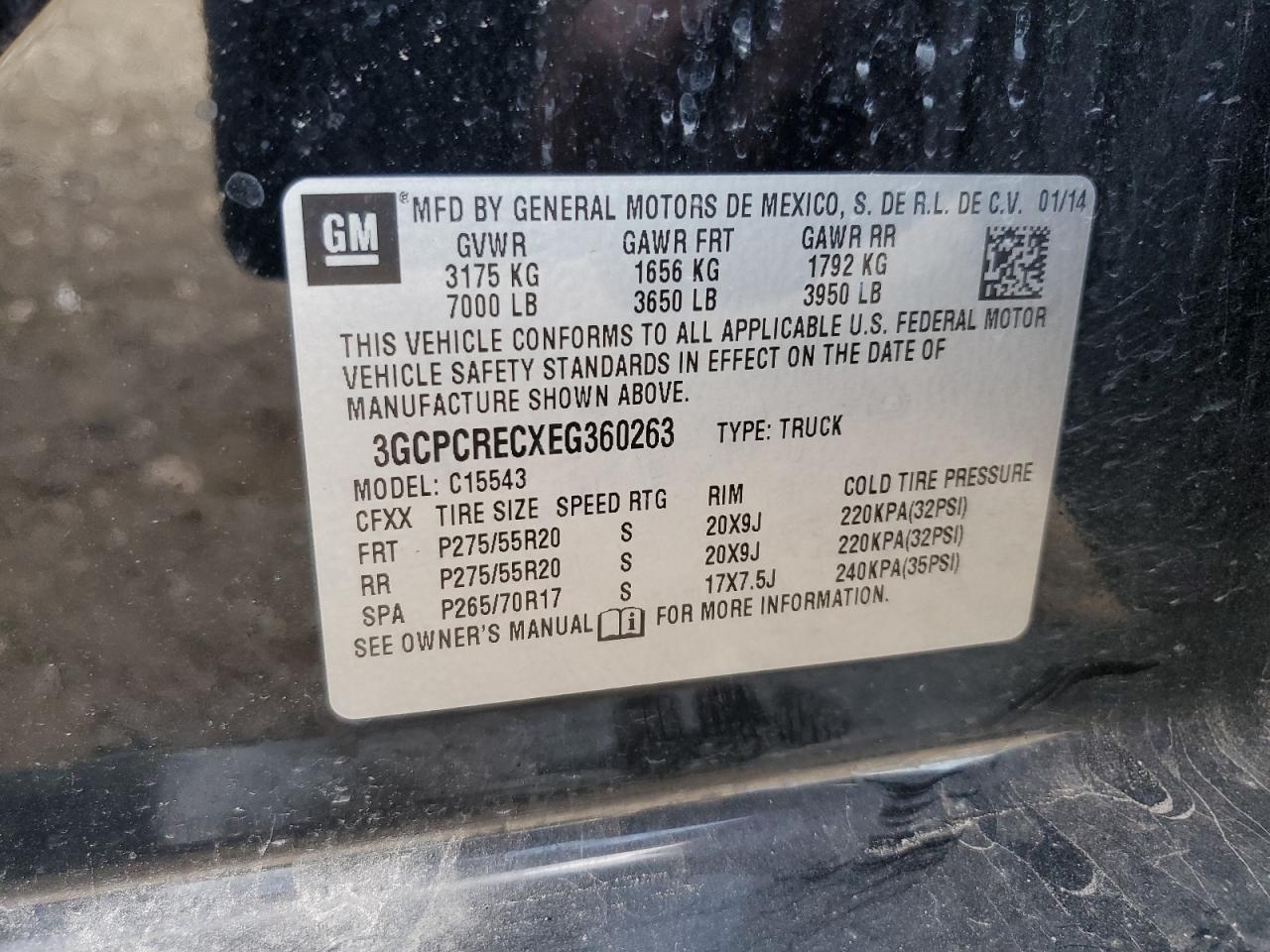 2014 CHEVROLET Silverado