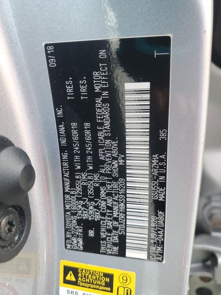 2019 TOYOTA HIGHLANDER