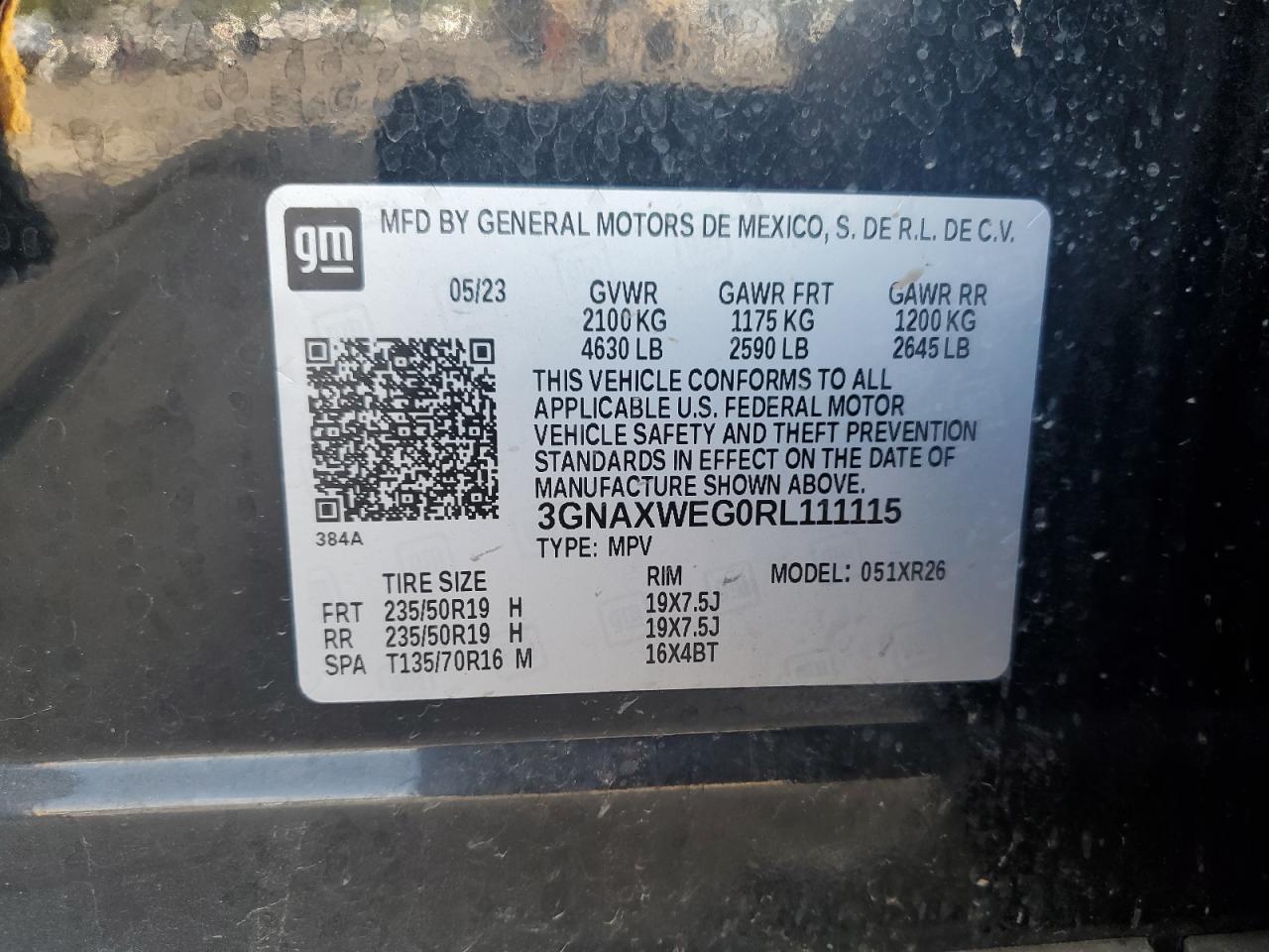 2024 CHEVROLET EQUINOX