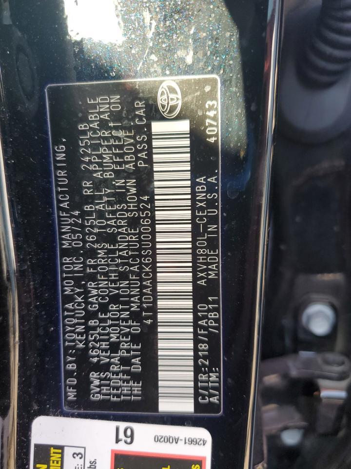 2025 TOYOTA CAMRY