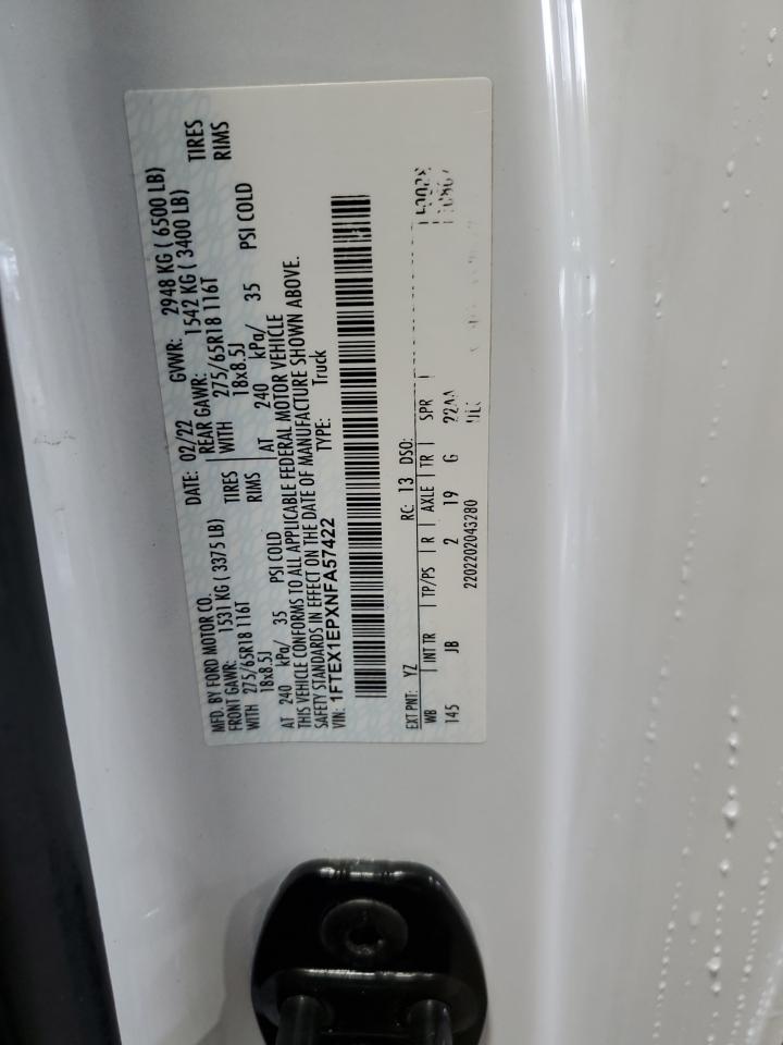2022 FORD F-150