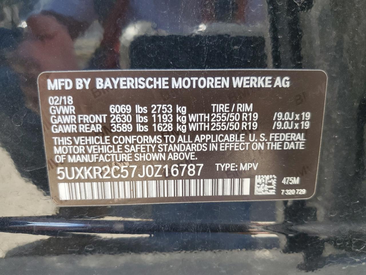 2018 BMW X5