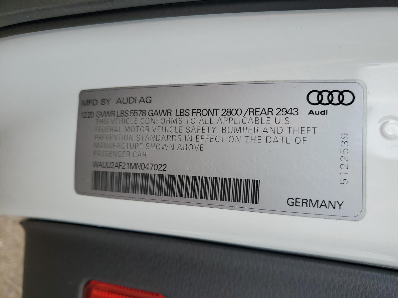 2021 AUDI A7