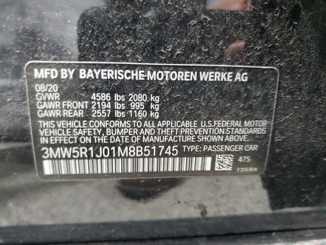 2021 BMW 3 SERIES
