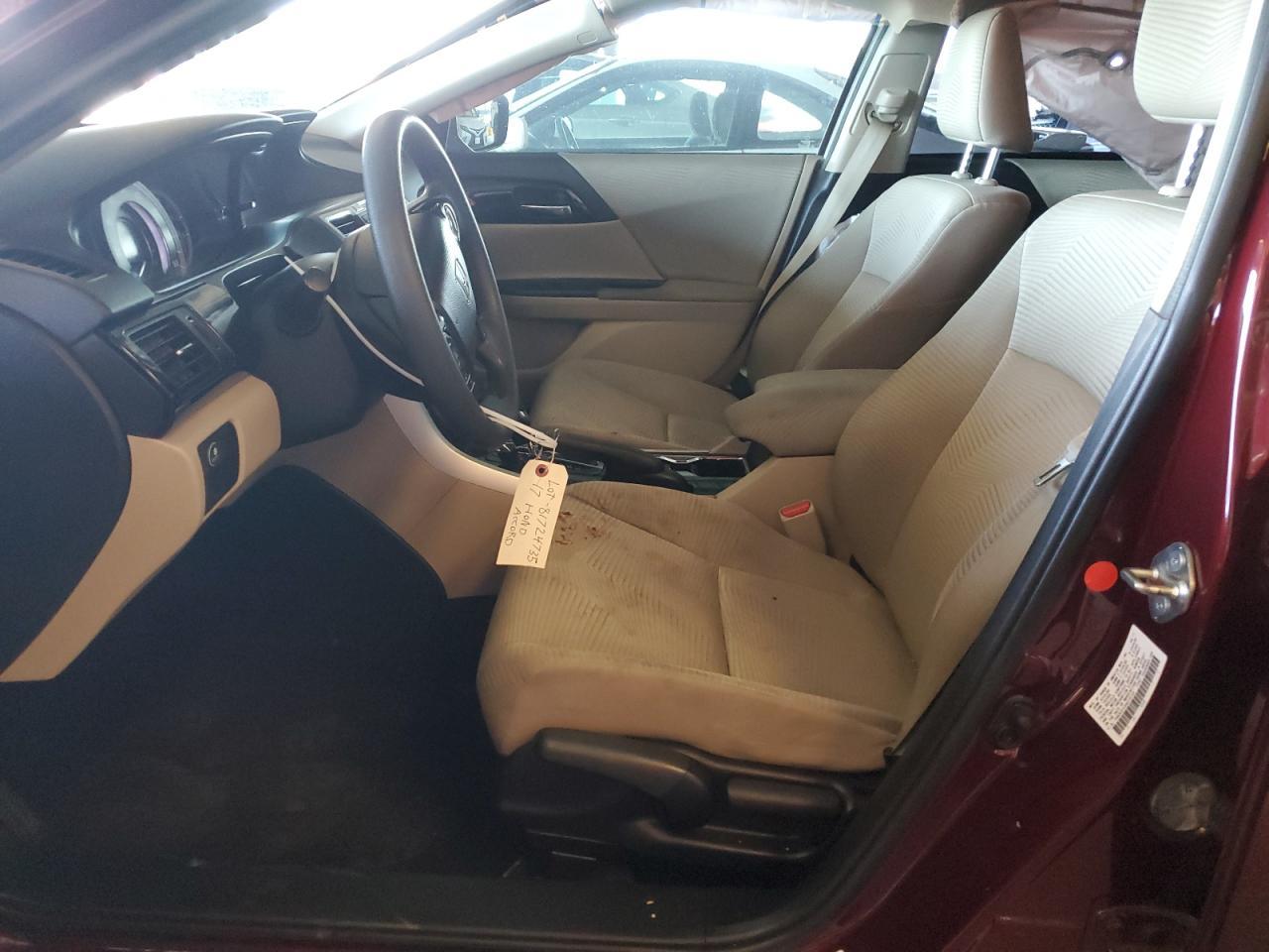 2017 HONDA ACCORD