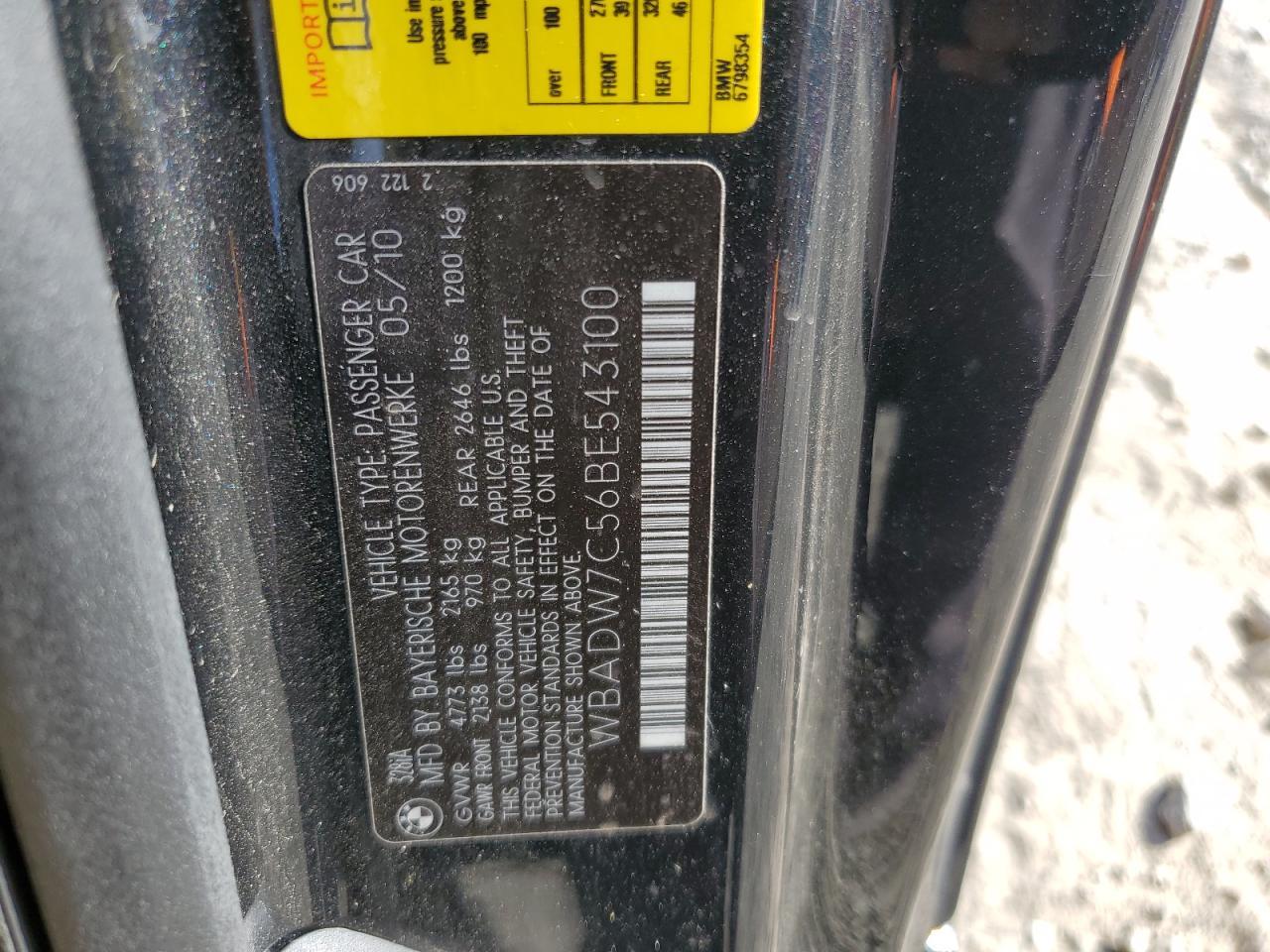 2011 BMW 3 SERIES