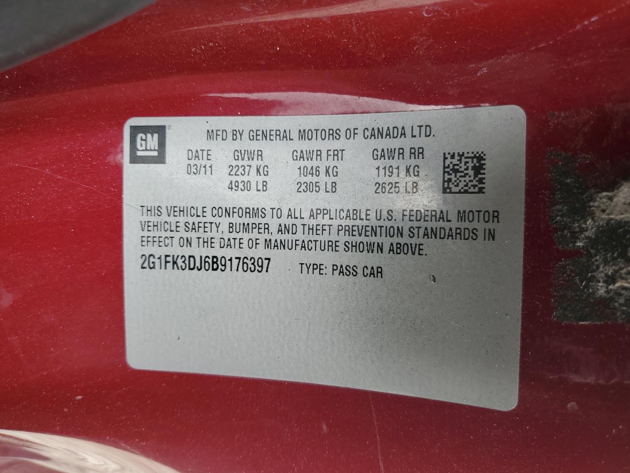 2011 CHEVROLET Camaro