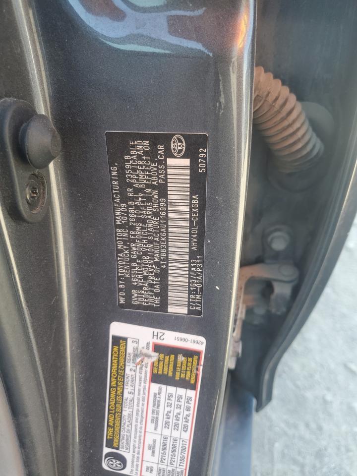 2010 TOYOTA CAMRY