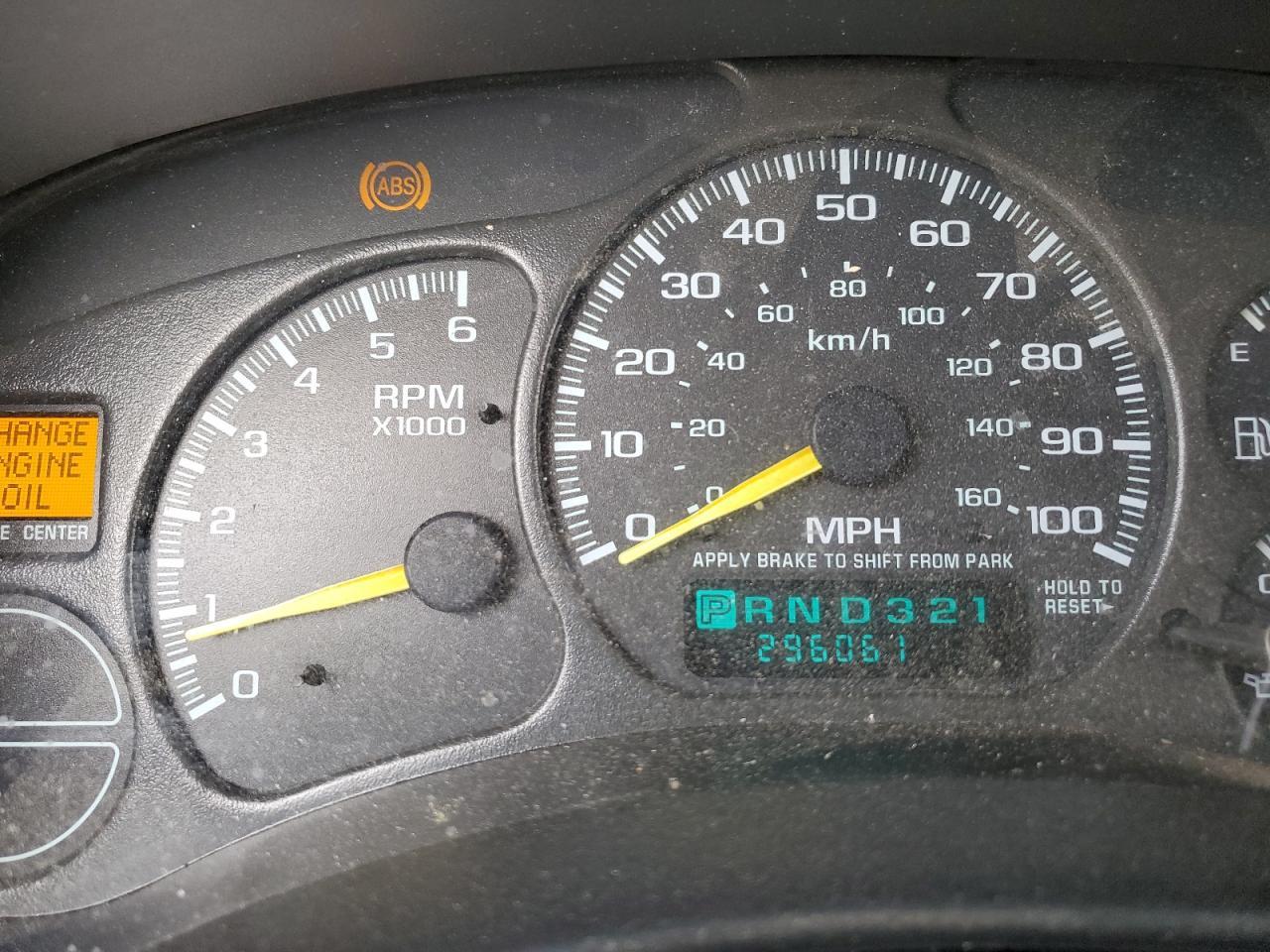 2001 CHEVROLET Silverado