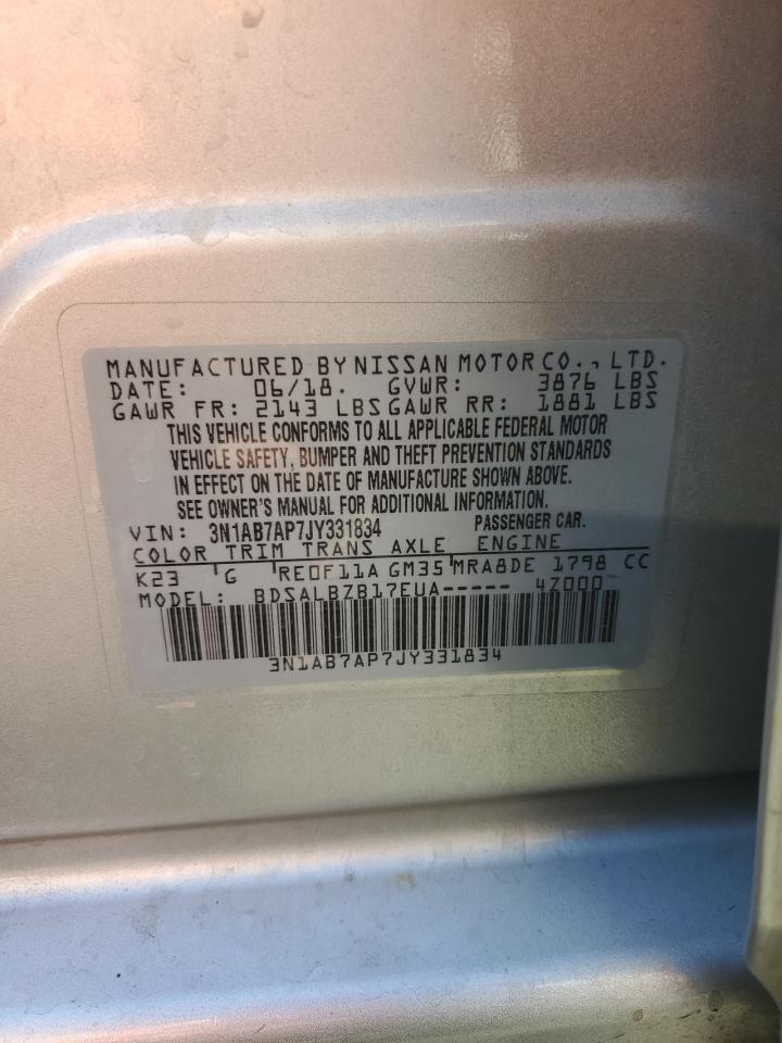 2018 NISSAN SENTRA