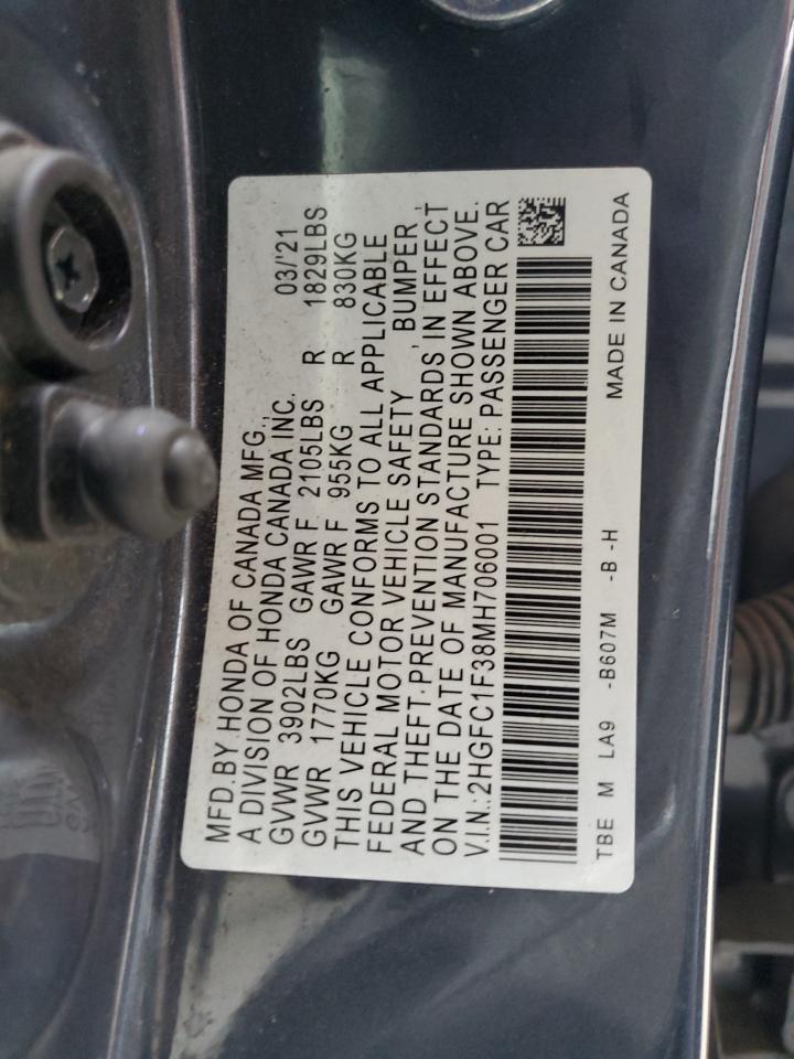 2021 HONDA CIVIC