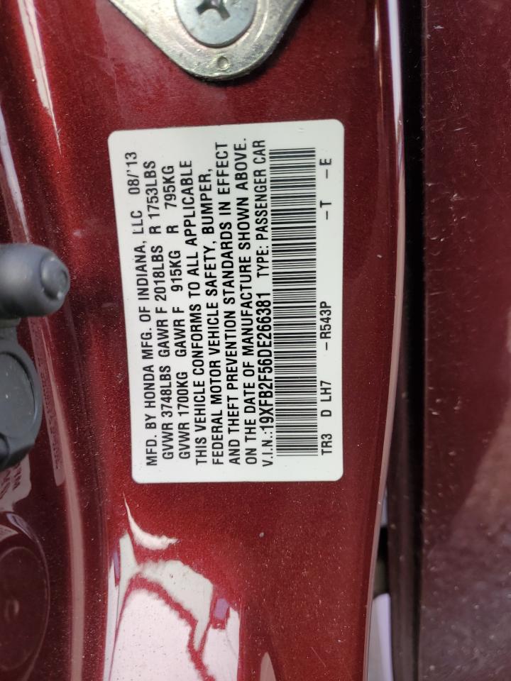 2013 HONDA CIVIC