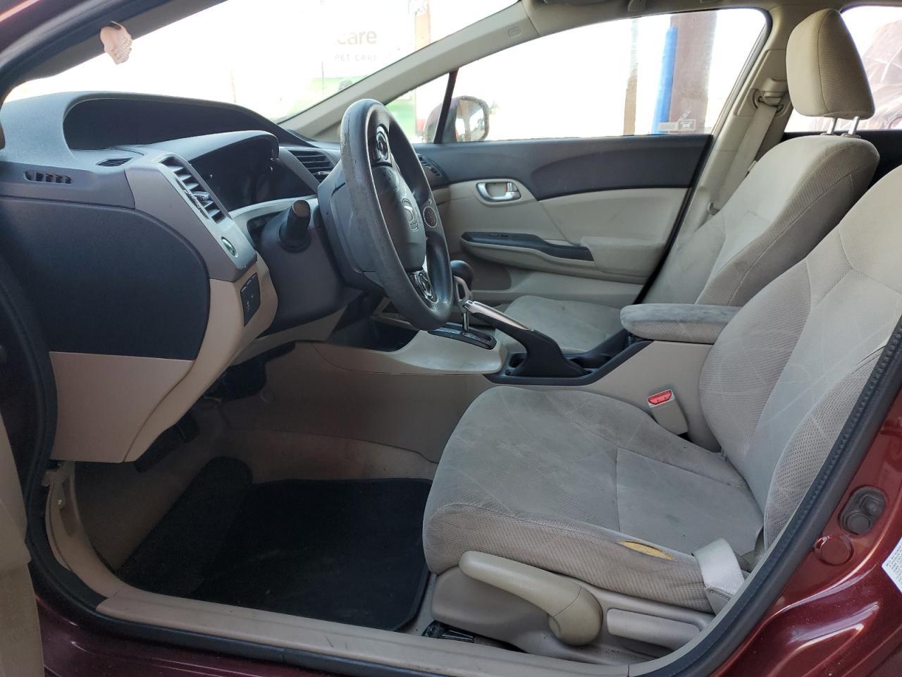 2012 HONDA CIVIC