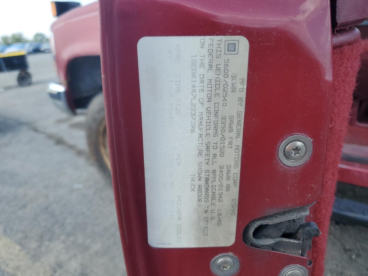 1997 CHEVROLET Gmt