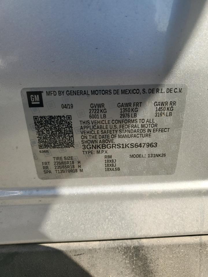 2019 CHEVROLET BLAZER