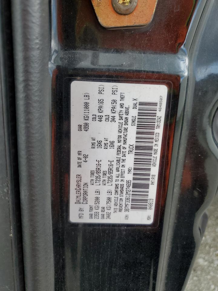 2002 DODGE Ram 3500