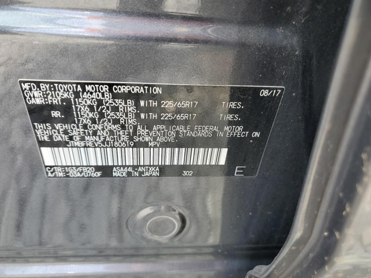 2018 TOYOTA RAV4