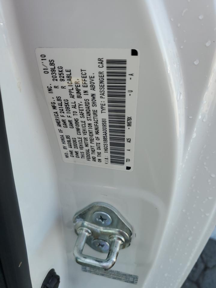 2010 HONDA ACCORD