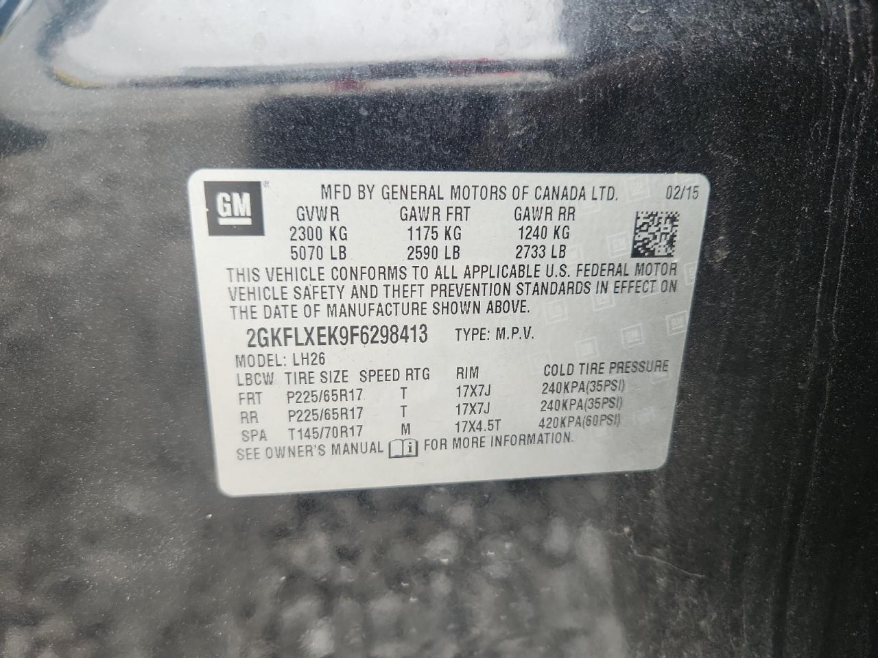 2015 GMC Terrain