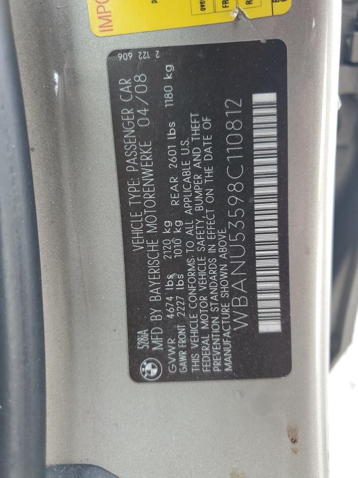 2008 BMW 5 series