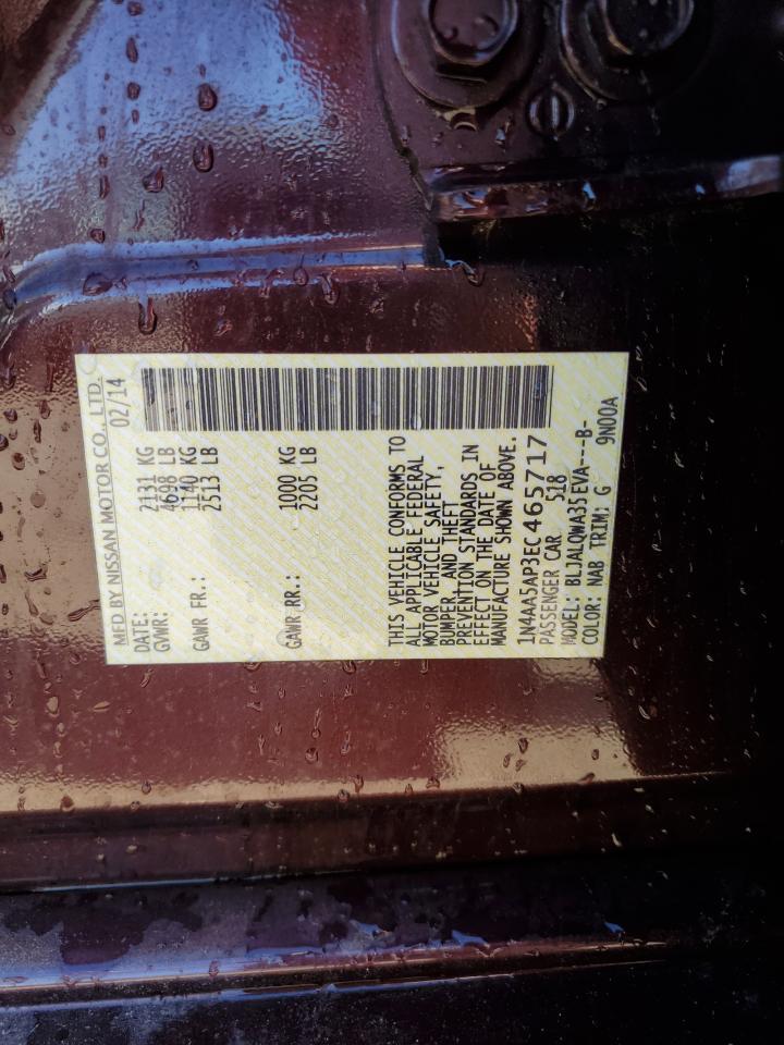 2014 NISSAN Maxima