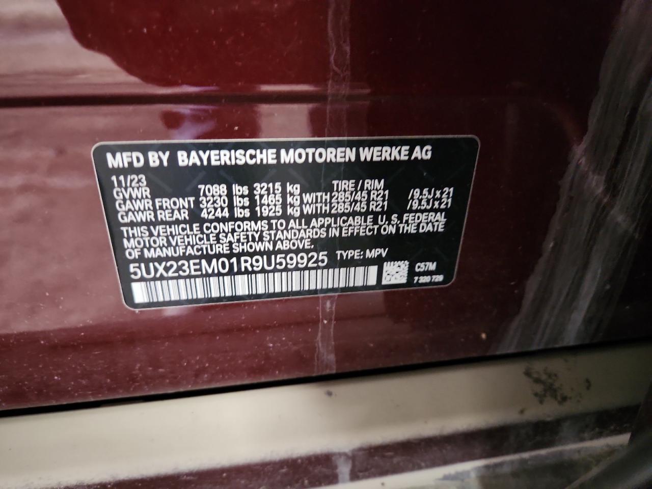 2024 BMW X7