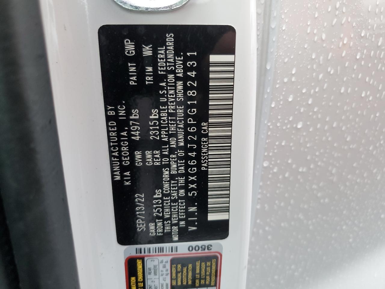 2023 KIA K5