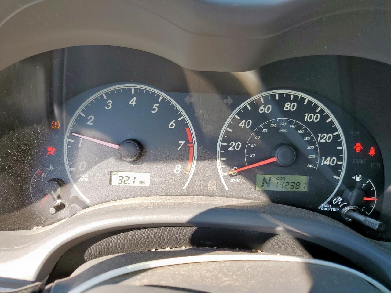 2009 TOYOTA COROLLA