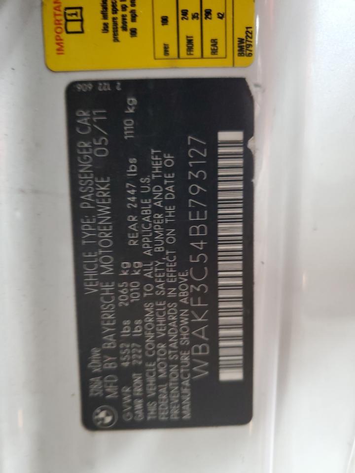 2011 BMW 3 SERIES