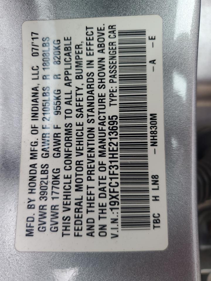 2017 HONDA CIVIC