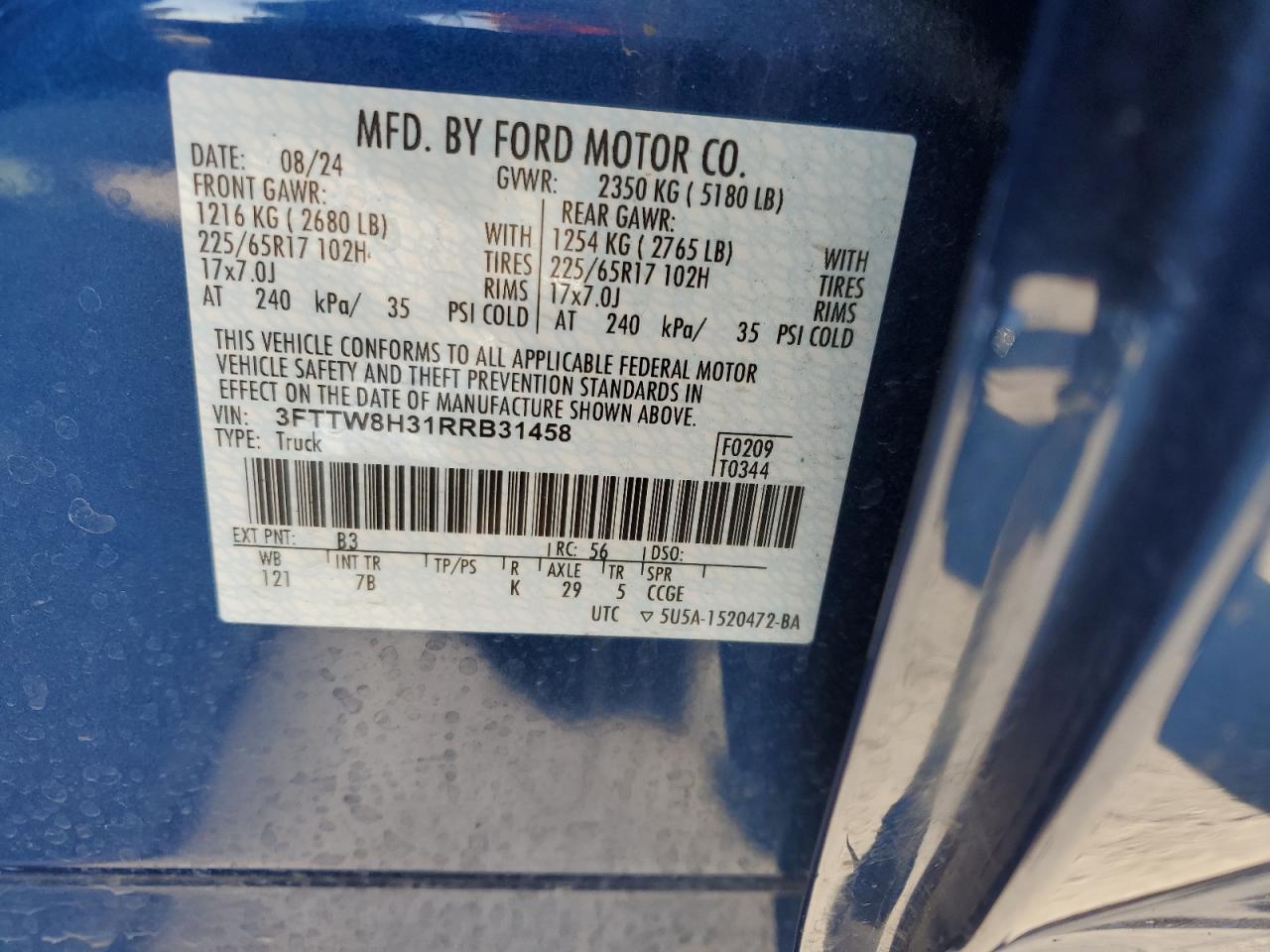 2024 FORD Maverick